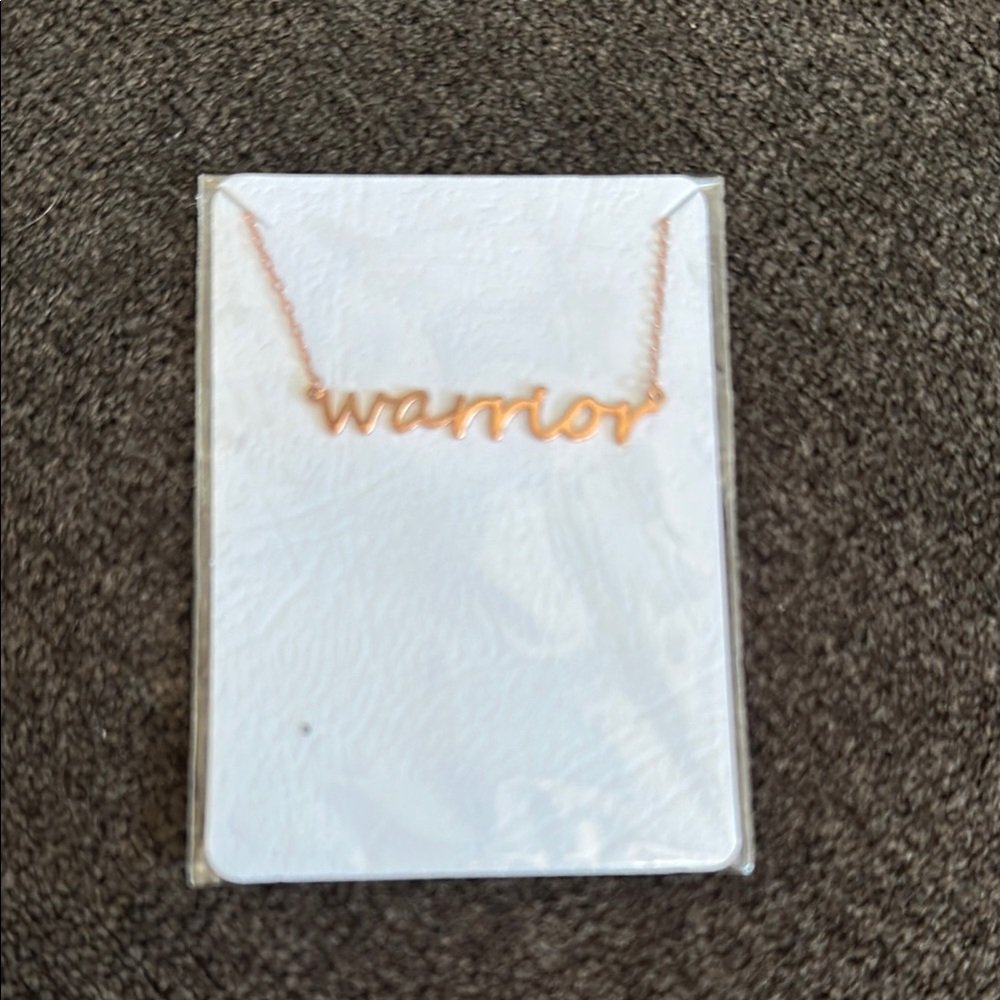 Warrior Necklace in Gold